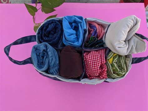 8 section organizer – Bharati's Sustainable Fashion Accessories