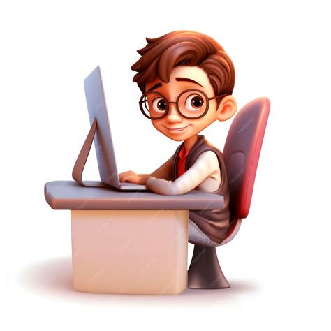 Computer Boy Drawing 的图像结果