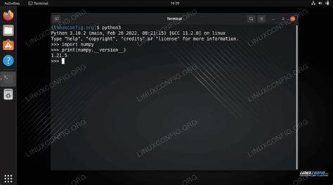 Image result for Ubuntu Install Python Numpy