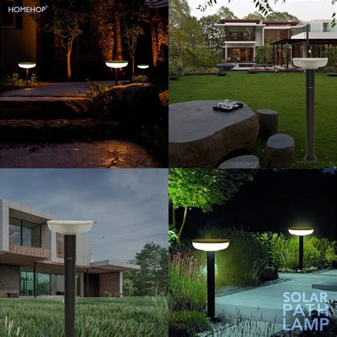 Solar Lamp - Homehop 15W Solar LED Lights for Garden Home Outdoor ...