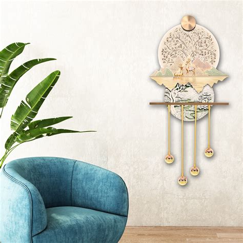 Golden Harmony Crystal Glass Backlit LED Painting – Vibecrafts