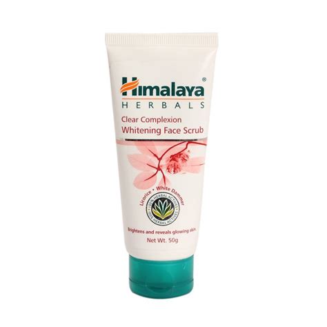 Buy Himalaya Herbals Clear Complexion Whitening Face Scrub, 50g Online ...
