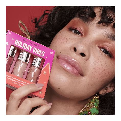 Holiday Vibes Outrageous Plump Lip Gloss Set (Limited Edition)