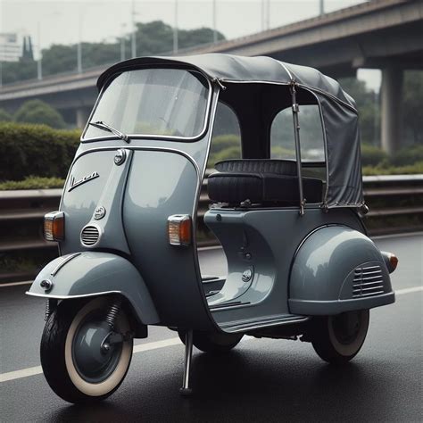 The Three-Wheeled Vespa Design Evolution: Key Features & Advantages