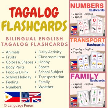 Image result for Tagalog FlashCards