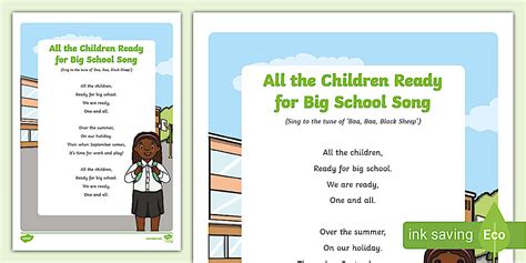 All the Children | Back to School Songs for Parents - Twinkl