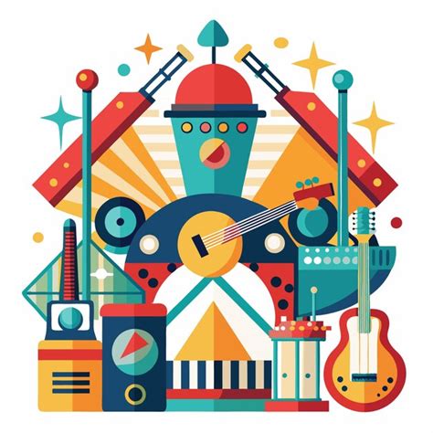 Image result for Musical Instruments Abstract Design