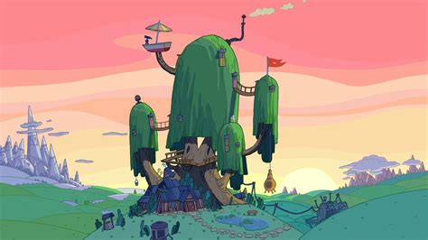 Image result for Adventure Time Tree House Monitor Background