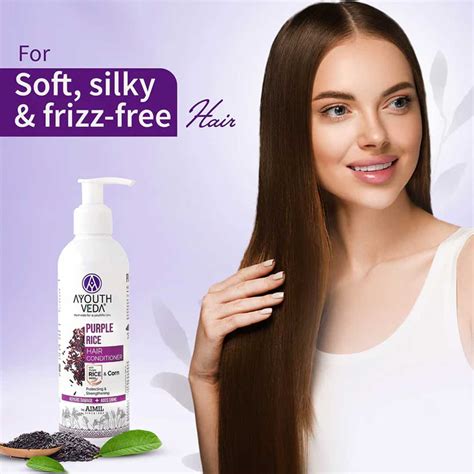 Buy Purple Rice Hair Conditioner For Stronger Shinier & Healthier Hair ...