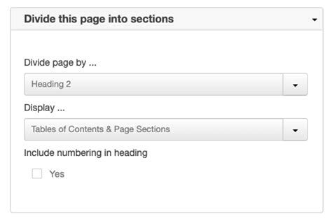 How to Divide Sections Pages Menus 的图像结果