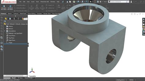 Image result for SolidWorks Tutorial Lesson 1