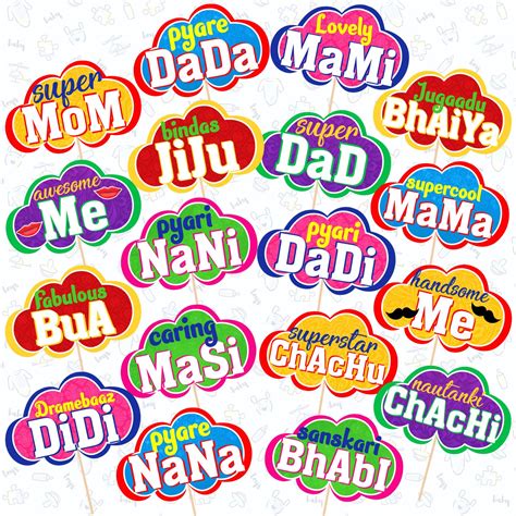 Zyozique ® 18 Pcs Baby Shower Photo Booth Props, Photo Props ...