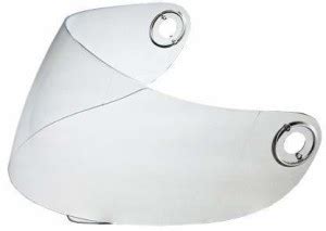 STUDDS CHROME ALL MODEL CLEAR VAISOR ( WHITE ) Helmet Visor Price in ...