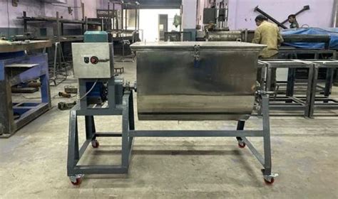 Raw Powder Mixing Machine - Raw Powder 25 Kg S S Model Mixure Machine ...