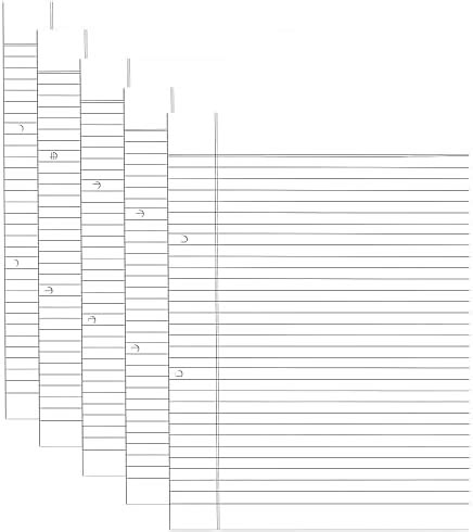 Amazon Basics A4 Size Project Sheets (Pack of 100 Sheets) | 105 GSM ...