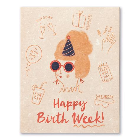Love Muchly - Birthday Card, Happy Birth Week! – Kitchen Store & More