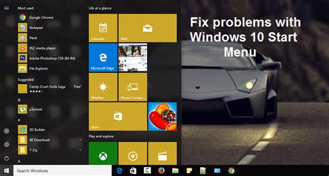 Image result for Start Menu Troubleshooting