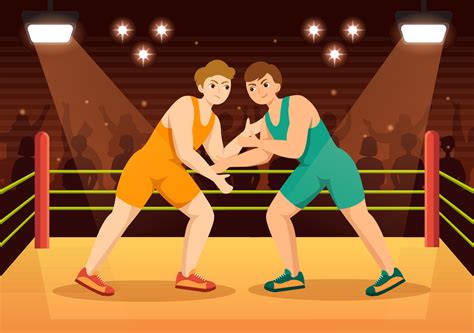 Boxing Match Cartoon 的图像结果