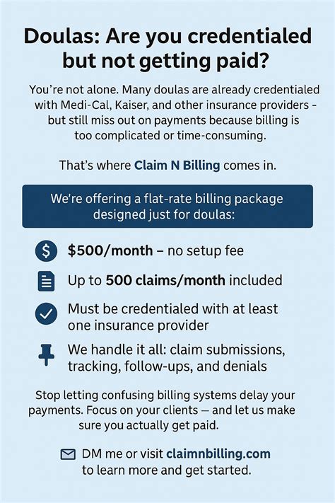 Doulas: Are you credentialed but not getting paid? You're not alone ...