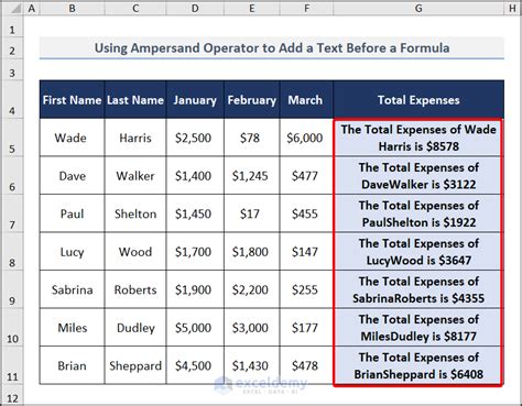 Image result for Include Formula in Text Excel