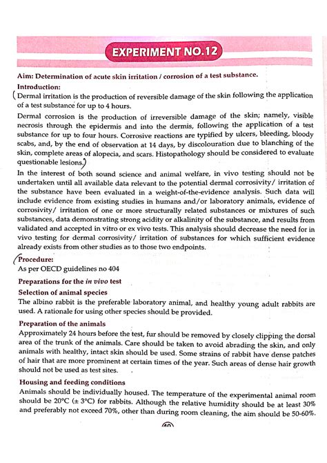 Acute Skin Test - Doctor of Pharmacy - Studocu