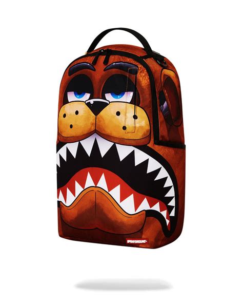 Unisex Limited Edition Brown FIVE NIGHTS AT FREDDY'S SHARK DLXSR BACKP ...