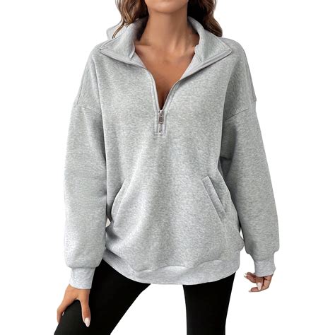 DondPO Lightweight Sweatshirts for Women Womens Sweatshirt Zip Up ...