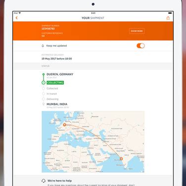 Image result for Real-Time Tracking of TNT Express