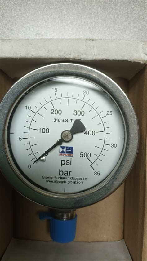 Pressure Gauge 0-500 PSI/0-35 Bar - TOSL Engineering Limited