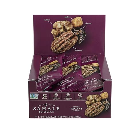 Sahale Snacks Maple Pecan Glazed Mix 1.5oz 9ct – Empire Snack Distributors