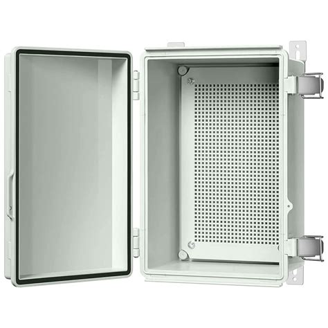 Buy LeMotech ABS Junction Box Hinged Cover Stainless Steel Latch IP67 ...