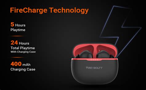 Fireboltt Fire Pods Ninja Pro 402 TWS Earbuds with Enhanced ENC ...