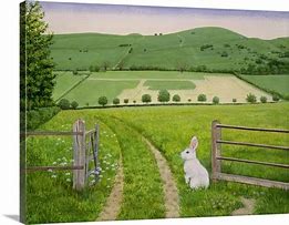 Image result for Spring Rabbit Art Prints