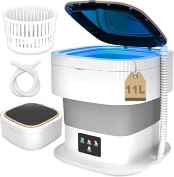 Portable Washing Machine, 16L Mini Washing Machine With Spin Basket ...