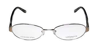 Buy Liz Claiborne 371 Eyeglasses (068E) Palladium Gold, 52 mm at Amazon.in