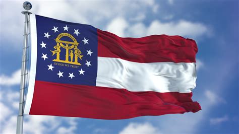 The Essence of Georgia: The Story Behind the State Flag – Flagpoles Etc