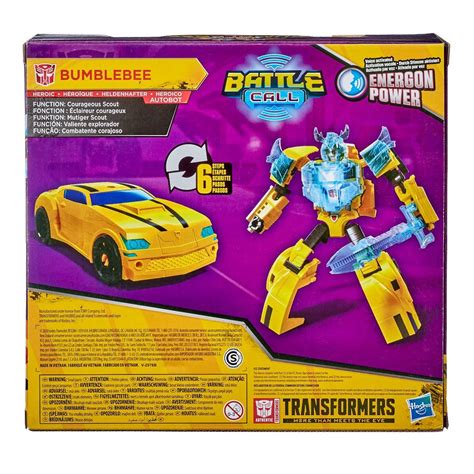 Buy Transformers Bumblebee Cyberverse Adventures Battle Call Trooper ...