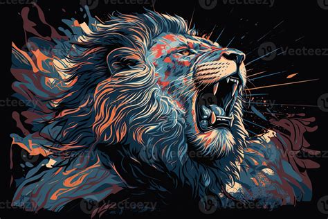 Angry Male Lion Wallpaper