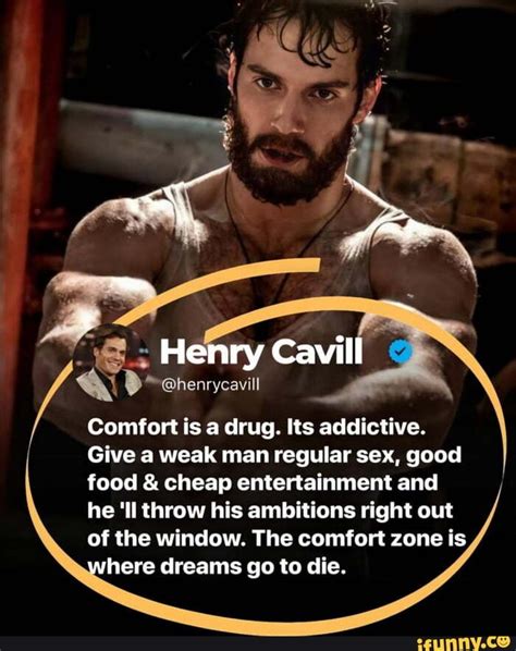 henry cavill comfort zone quotes