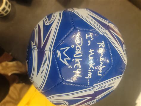 Blue Soccer Ball - Blue Lock (signed) - Cosmic Collectibles Main