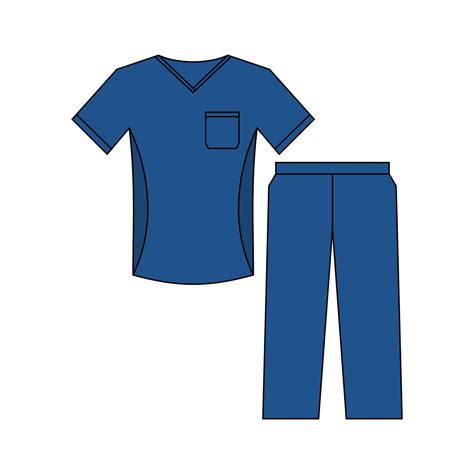 A collection of scrubs uniforms for nurses and doctors 20583838 Vector ...