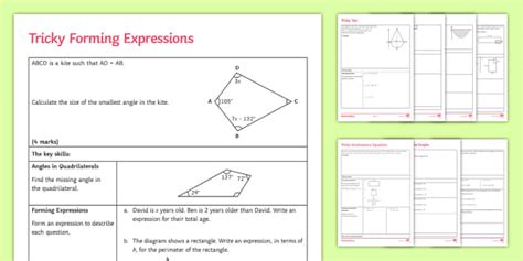GCSE Algebra Problem Solving Questions | KS4 Maths