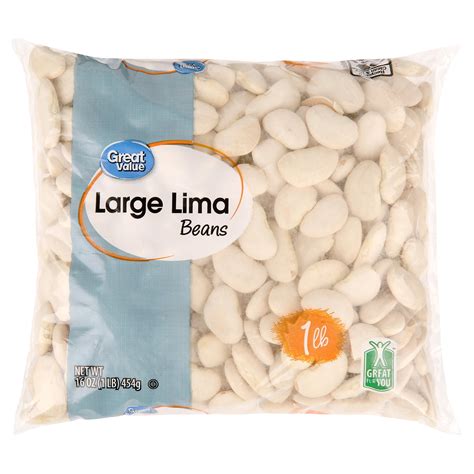 Great Value Large Lima Beans, 16 oz – BrickSeek