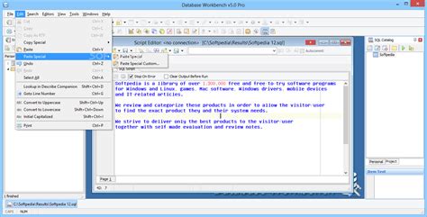 Image result for SQL Workbench Database File