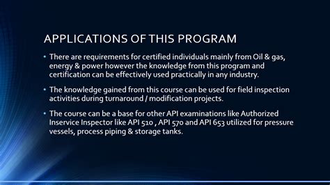 API Source Inspector Fixed Equipment