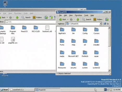 reactos 的图像结果