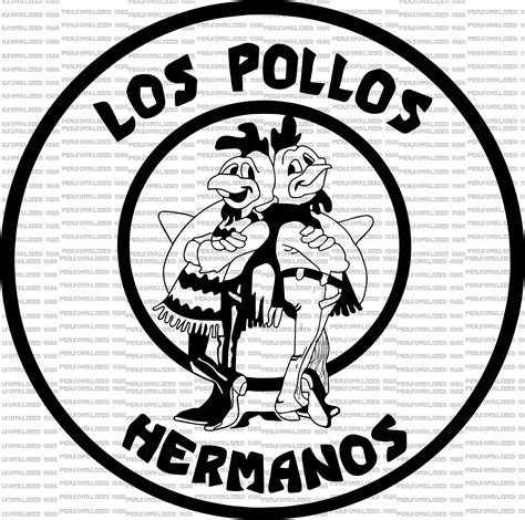 Los Pollos Hermanos Black And White