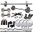 Buy HASHTAG FITNESS 30kg Steel Home Gym Set & Gym Equipment Set for ...