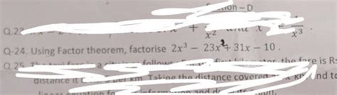 using factor theorem factorise - Brainly.in