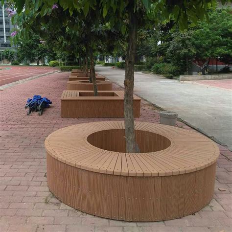 塑木公园椅 - 木塑地板,木塑厂家,生态木塑,共挤塑木,石英塑,绿可木,高耐竹木-广东维可森生态木塑厂家400-180-8151